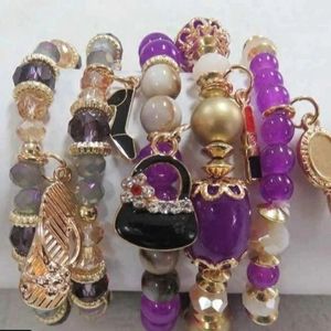 BEAUTY CHARM STRETCH BRACELET